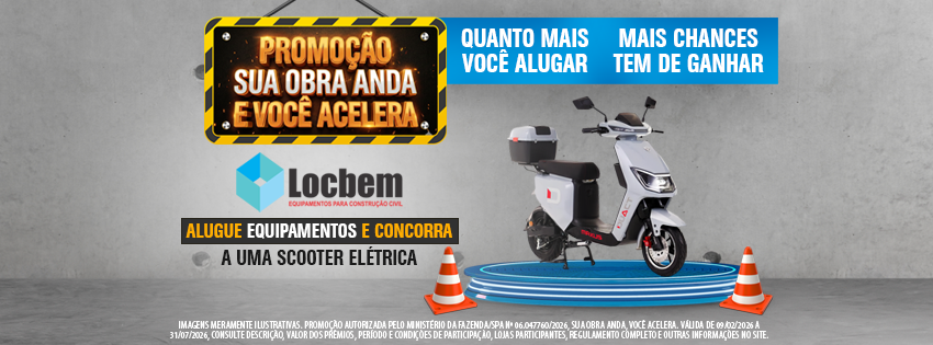 Locação de equipamentos construção civil